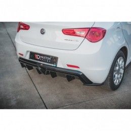 Maxton Rear Side Splitters V.3 Alfa Romeo Giulietta Facelift Gloss Black, MAXTON DESIGN