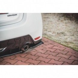 Maxton Rear Side Splitters V.1 Toyota GR Yaris Mk4 Gloss Black, MAXTON DESIGN