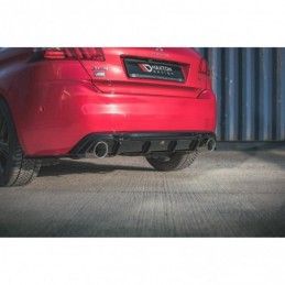 Maxton Rear Side Splitters Peugeot 308 GT Mk2 Facelift Gloss Black, MAXTON DESIGN