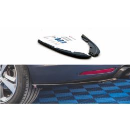 Maxton Rear Side Splitters V.2 Peugeot 308 SW Mk2 Facelift Gloss Black, MAXTON DESIGN