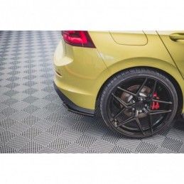 Maxton Rear Side Splitters V.2 Volkswagen Golf 8 GTI Clubsport Gloss Black, MAXTON DESIGN