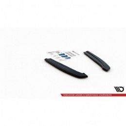 Maxton Rear Side Splitters for V.1 Ford Focus ST-Line Estate Mk4 Gloss Black, MAXTON DESIGN