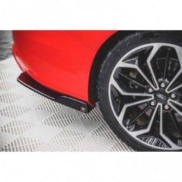 Maxton Rear Side Splitters for V.2 Ford Focus ST-Line Estate Mk4 Gloss Black, MAXTON DESIGN