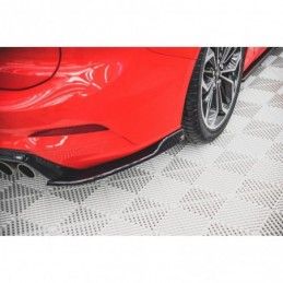 Maxton Rear Side Splitters for V.4 Ford Focus ST-Line Estate Mk4 Gloss Black, MAXTON DESIGN