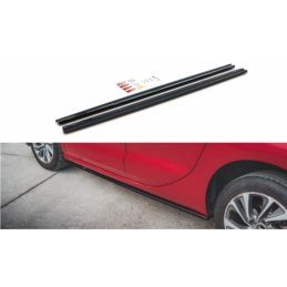 Maxton Side Skirts Diffusers Citroen DS4 Gloss Black, MAXTON DESIGN