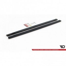 Maxton Side Skirts Diffusers Citroen DS4 Gloss Black, MAXTON DESIGN