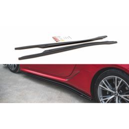 Maxton Side Skirts Diffusers Lexus LC 500 Gloss Black, MAXTON DESIGN