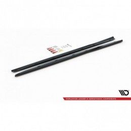 Maxton Side Skirts Diffusers V.2 Alfa Romeo Giulietta Gloss Black, MAXTON DESIGN