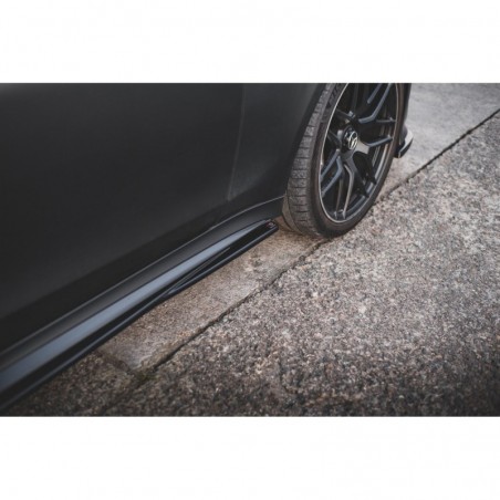 Maxton Side Skirts Diffusers Mercedes-AMG GT 53 4-Door Coupe Gloss Black, MAXTON DESIGN