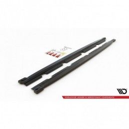 Maxton Side Skirts Diffusers Cupra Ateca Gloss Black, MAXTON DESIGN