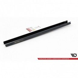 Maxton Side Skirts Diffusers V.3 Volkswagen Golf 8 GTI Gloss Black, MAXTON DESIGN