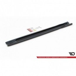 Maxton Side Skirts Diffusers Volvo S60 R-Design Mk2 Gloss Black, MAXTON DESIGN