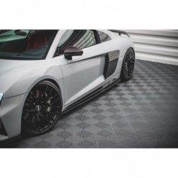 Maxton Side Skirts Diffusers Audi R8 Mk2 Facelift Gloss Black, MAXTON DESIGN