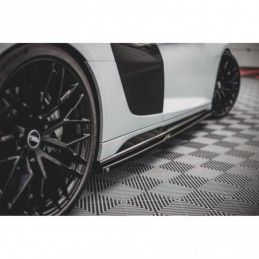 Maxton Side Skirts Diffusers Audi R8 Mk2 Facelift Gloss Black, MAXTON DESIGN