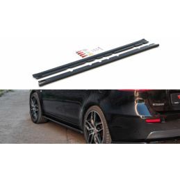 Maxton Side Skirts Diffusers Mitsubishi Lancer Mk8 Gloss Black, MAXTON DESIGN