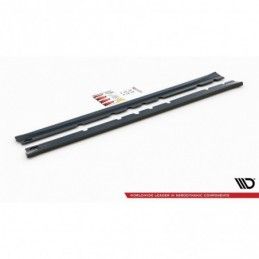 Maxton Side Skirts Diffusers Mitsubishi Lancer Mk8 Gloss Black, MAXTON DESIGN