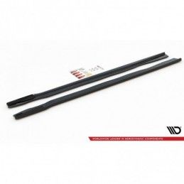 Maxton Side Skirts Diffusers BMW X7 M G07 Gloss Black, MAXTON DESIGN