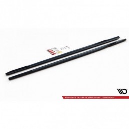 Maxton Side Skirts Diffusers for BMW 6 GT G32 M-Pack Gloss Black, MAXTON DESIGN