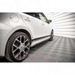 Maxton Side Skirts Diffusers Volkswagen Up GTI Gloss Black, MAXTON DESIGN