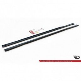 Maxton Side Skirts Diffusers Audi A7 C8 Gloss Black, MAXTON DESIGN