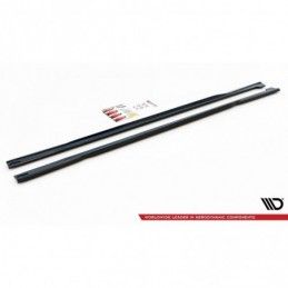 Maxton Side Skirts Diffusers Audi A7 C8 Gloss Black, MAXTON DESIGN