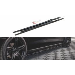 Maxton Side Skirts Diffusers Mercedes-Benz E W213 Gloss Black, MAXTON DESIGN