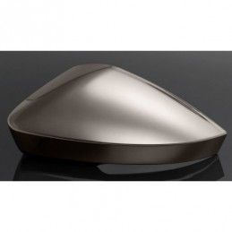 Maxton Mirror Shell Covers Skoda Superb Mk3 / Mk3 FL [Dark Chrome Brushed] , MAXTON DESIGN