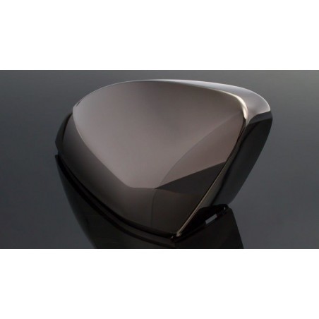 Maxton Mirror Shell Covers Skoda Superb Mk3 / Mk3 FL [Dark Chrome Brushed] , MAXTON DESIGN