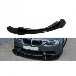 Maxton FRONT RACING SPLITTER BMW M3 E92 / E93 (PREFACE MODEL) ABS+Gloss Black, Serie 3 E92/ E93/ M3