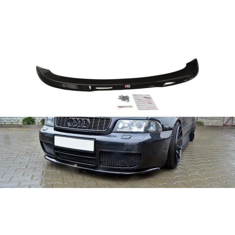 Maxton FRONT SPLITTER AUDI S4 B5 Gloss Black, A4/S4/RS4 B5