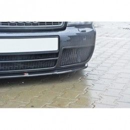 Maxton FRONT SPLITTER AUDI S4 B5 Gloss Black, A4/S4/RS4 B5