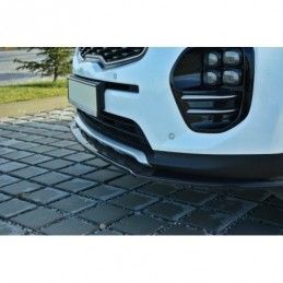 Maxton FRONT SPLITTER KIA SPORTAGE mk4 GT-Line Gloss Black, Kia