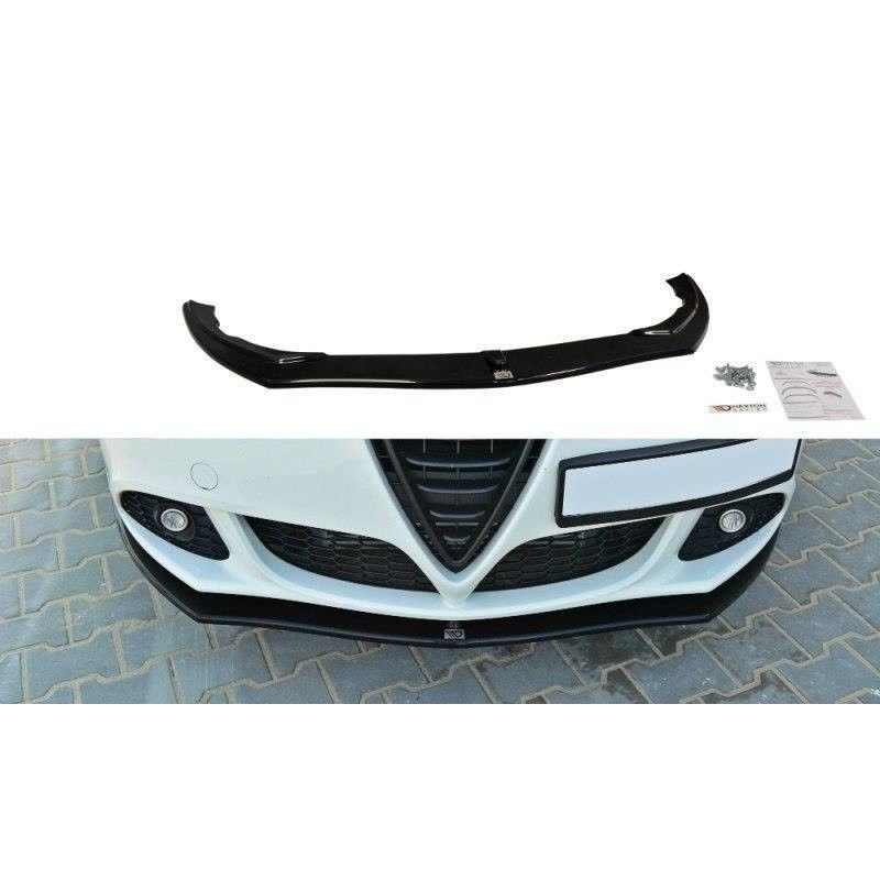 Maxton FRONT SPLITTER V.1 Alfa Romeo Giulietta Gloss Black, Giulietta