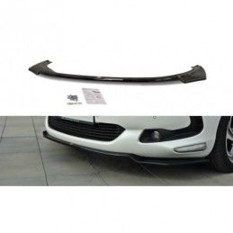 Maxton FRONT SPLITTER v.1 CITROEN DS5 FACELIFT Gloss Black, Citroen