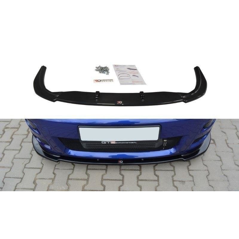 Maxton Front Splitter Ford Focus RS Mk1 Gloss Black, Focus Mk1 / RS