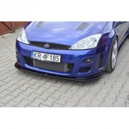 Maxton Front Splitter Ford Focus RS Mk1 Gloss Black, Focus Mk1 / RS