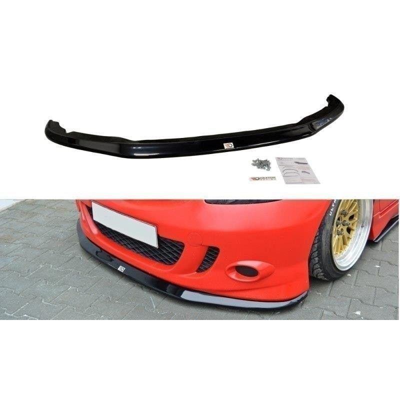 Maxton FRONT SPLITTER v.1 HONDA JAZZ MK1 Gloss Black, JAZZ