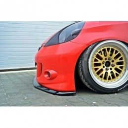 Maxton FRONT SPLITTER v.1 HONDA JAZZ MK1 Gloss Black, JAZZ