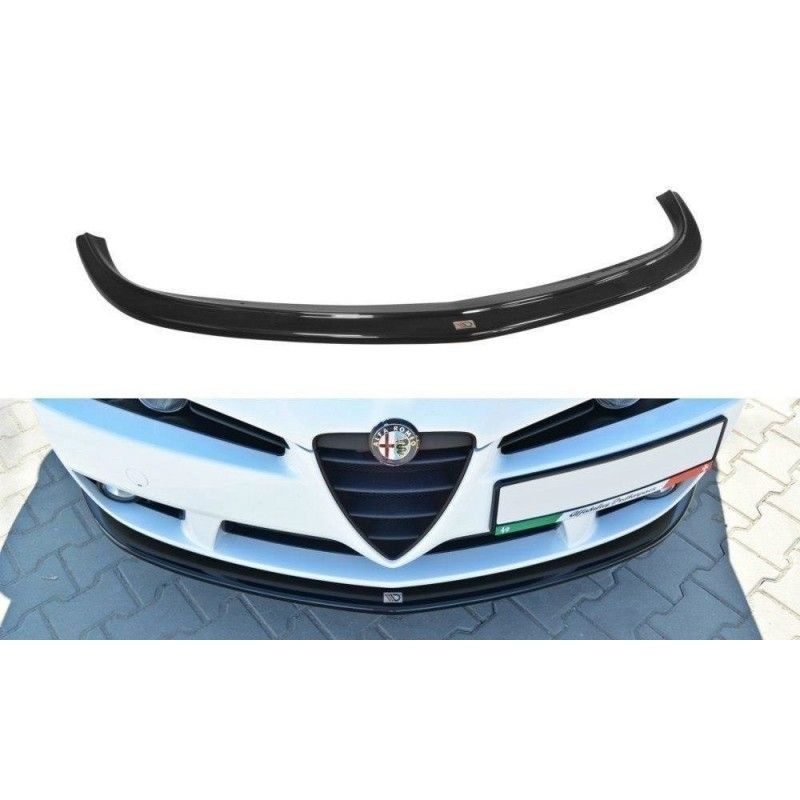 Maxton FRONT SPLITTER Alfa Romeo Brera Gloss Black, Brera