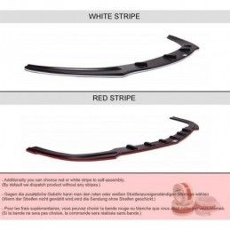 Maxton FRONT SPLITTER AUDI A3 8P (PREFACE MODEL) 2003-2005 Gloss Black, A3/ S3/ RS3 8P