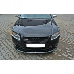 Maxton Front Splitter V.2 Audi A4 B7 Gloss Black, A4/S4 B7