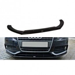 Maxton Front Splitter V.2 Audi A4 B8 Gloss Black, A4/S4 B8