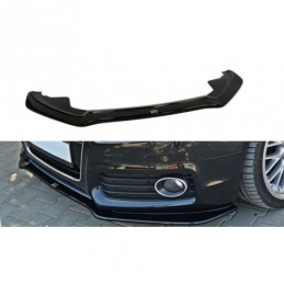 Maxton Front Splitter Audi S5 / A5 S-Line 8T Gloss Black, A5/S5/RS5 8T