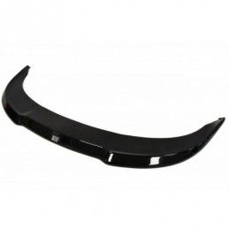 Maxton Front Splitter Audi A6 S-Line C6 Gloss Black, A6/RS6 4F C6