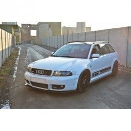 Maxton FRONT SPLITTER AUDI RS4 B5 Gloss Black, A4/S4/RS4 B5