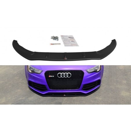 Maxton FRONT SPLITTER AUDI RS5 FACELIFT MODEL (2011-) Gloss Black, A5/S5/RS5 8T