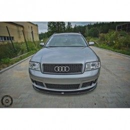 Maxton Front Splitter Audi RS6 C5 Gloss Black, A6/RS6 4B C5