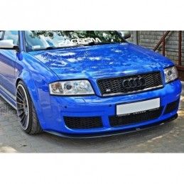 Maxton Front Splitter Audi RS6 C5 Gloss Black, A6/RS6 4B C5