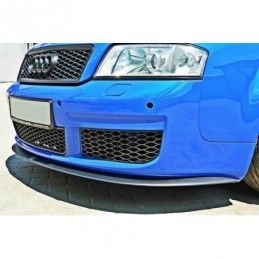 Maxton Front Splitter Audi RS6 C5 Gloss Black, A6/RS6 4B C5