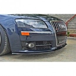 Maxton FRONT SPLITTER VW AUDI S8 D3 Gloss Black, A8/S8 D3